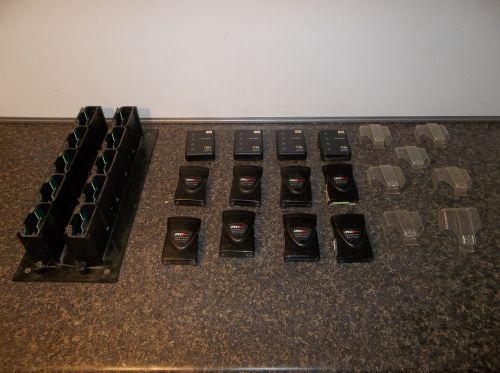 4 lrs  star restaurant pagers  &amp; 10 place charging  base plus  7 jtech pagers for sale