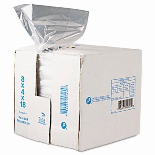 Poly Bags, Food &amp; Utility Bags, .68 Mil Gauge, 1,000 Bags/Case (IBS PB080418R)