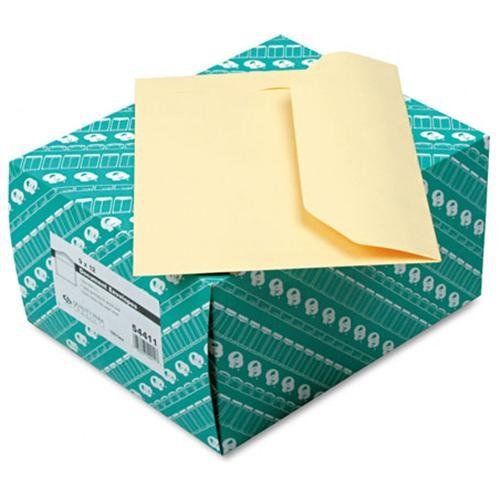 Quality Park Document Envelope - 12&#034; X 9&#034; - 28lb - Gummed - Paper - 100 (54411)