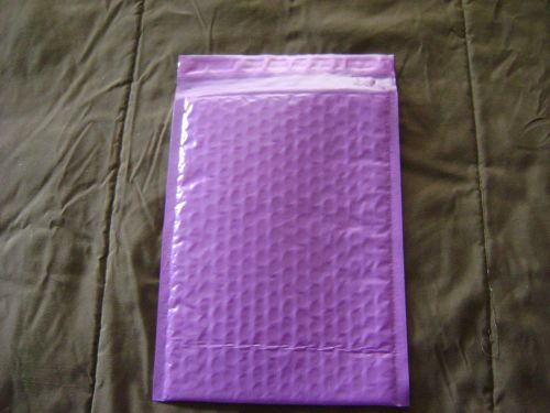 100 Purple 6 x 9 Bubble Mailer Self Seal Envelop Padded Mailer