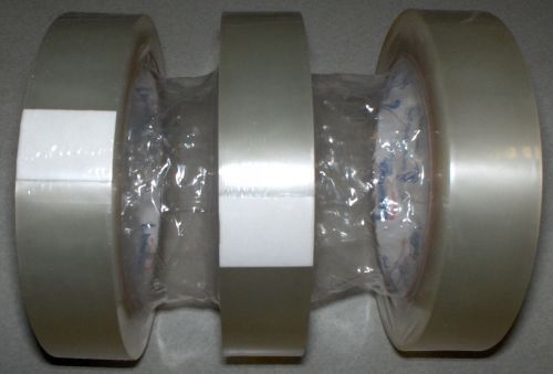 3M Intertape 197 Tensilized Poly Strapping Tape 1&#034; X 60 Yards Clear (PACK OF 3)