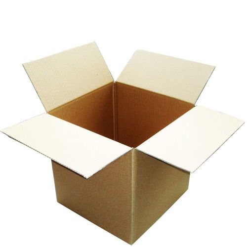 200X Carton 11.02x11.02x11.02&#034; Shipping Boxes Folding Cube Box