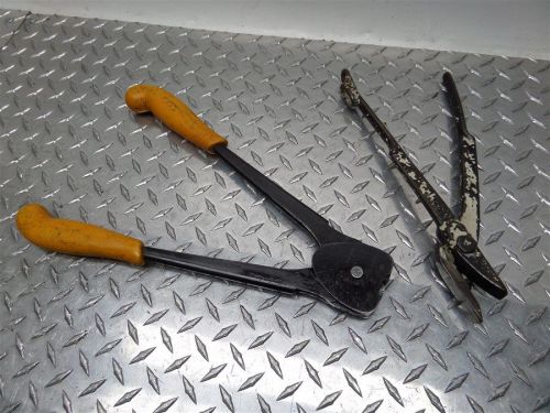 Acme steel co 1/2&#034; crimp sealer tool + snips cutters for sale