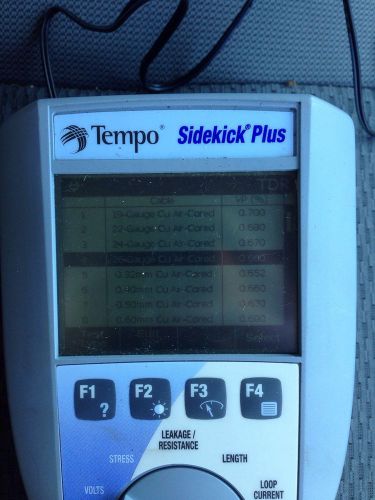 Tempo Sidekick Plus, TDR, Good Used Condition!