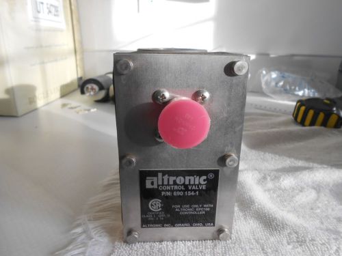 ALTRONIC CONTROL VALVE P/N 690-154-1 FOR EPC100 CONTROLLER