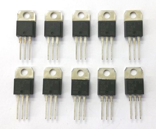 Lot of 10 NEW ST Microelectronics BTA08-600C 8 Amp 8A 600 Volt Triac TO-220AB