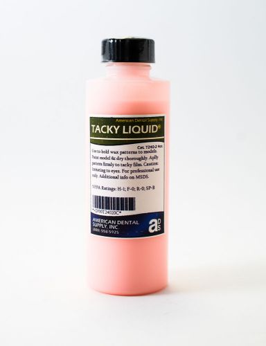 Dental Laboratory Tacky Liquid Model Adhesive for Luting Wax Refill Bottle 4 oz