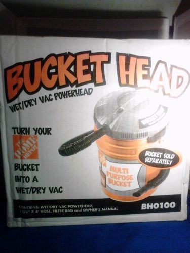 Buckethead wet/dry vacuum powerhead  BHO100