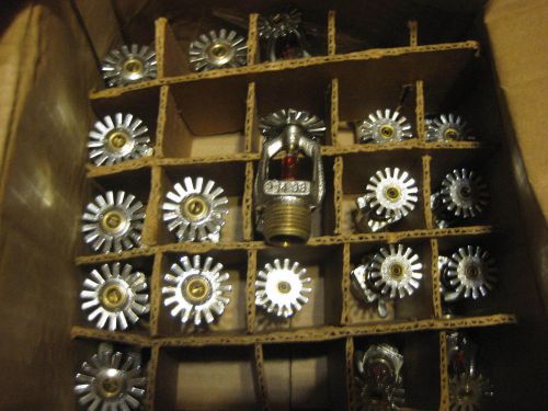 Lot Of 23 Fire Sprinkler Heads, 9 Viking M98 And 14 722A