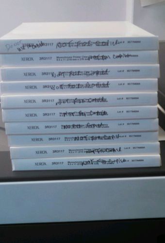 Xerox Monochrome Transparencies # 3R3117 10 Boxes