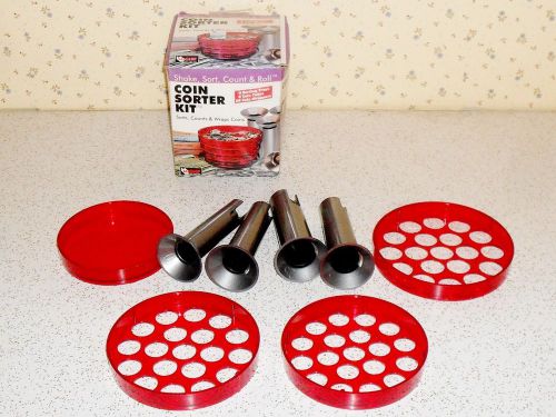 Magnif coin sorter kit