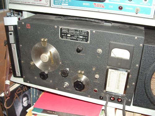Vintage ESPEY I-126A MILITARY RF Signal Generator, WWII, Nice!