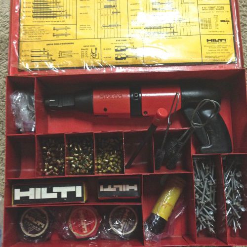 HILTI  DX 400B   /Fastening System/Powder Actuated Tool with Extras