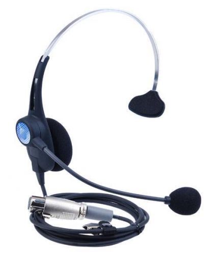 New Clear-Com CC-26K-X4: Single Open Ear Lightweight Headset w/ 4-Pin Female XLR