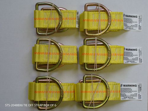Fall protection safety tie off strap 48&#034; 1 box of 6 ea for sale