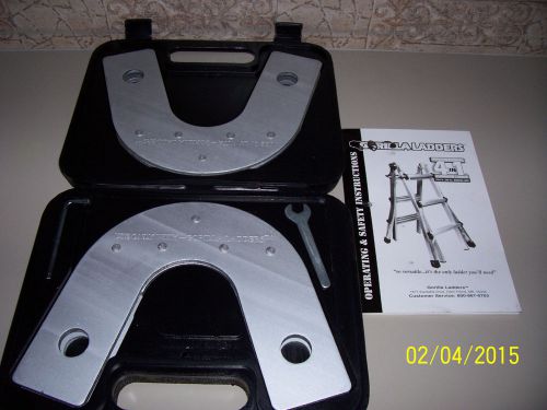 Gorilla Aluminum Ladders 4 in 1, Type 1A, Static Hinge Kit w/ Storage Case