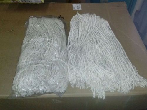 White mop heads 16 oz.   ( lot of 2) for sale