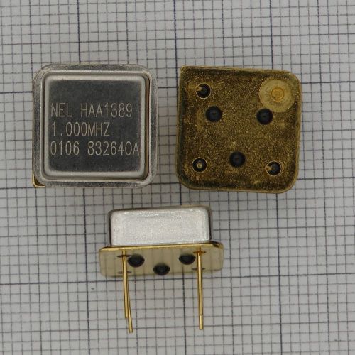 Nel crystal oscillators 1.000 mhz  haa1389 (2 pcs) for sale