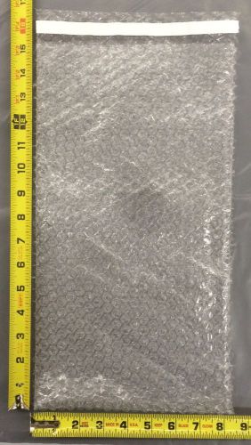 25 8x15.5 clear self-sealing bubble out pouches/bubble wrap bags 8  x 15 1/2 for sale