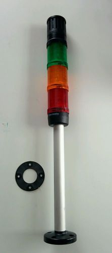 Allen Bradley LED light tower stack 855E-BPM25 red green amber machine status
