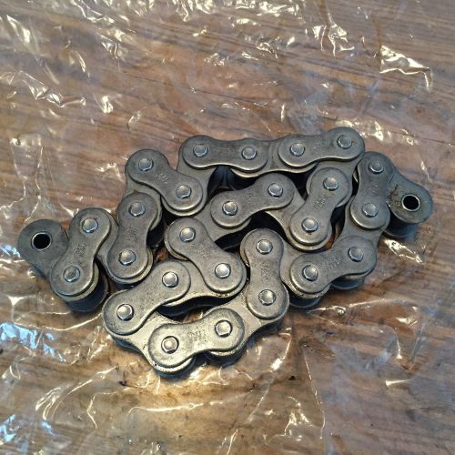 40-1/2&#034; long Piece #120 Riveted Peer Roller Chain including Connecting Link