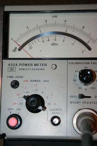 HP 432A Power Meter WITH HP CABLE