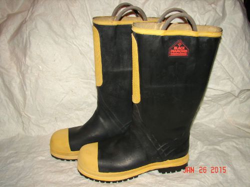 Servus *black diamond* firefighter bunker boots for sale