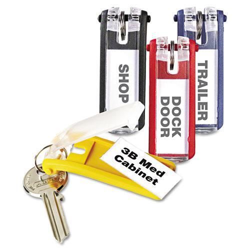 New durable 1949-00 key tags for locking key cabinets, plastic, 1 1/8 x 2 3/4, for sale