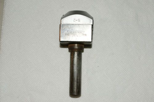 CRITERION #S-2 BORING HEAD WITH 3/4&#034; STRAIGHT SHANK MILLING MACHINE BORE