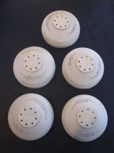 Five Interlogix 282B-PL Rate of Rise/Fixed Temperature Heat Detectors 194Degree