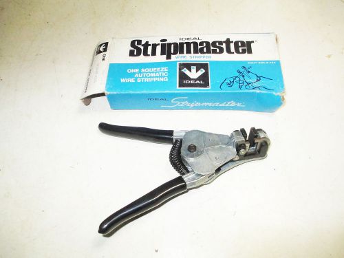 New Ideal Stripmaster Automatic Wire Stripper - #45-178 - 26-28-30 Gauge AWG-USA