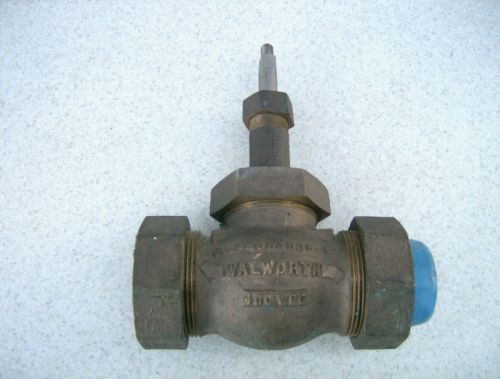 Walworth brass 1 1/4  400 wog valve nos for sale