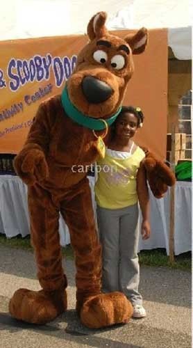 New Scooby-Doo Mascot Costume Fancy Dress Adult Suit Size R13
