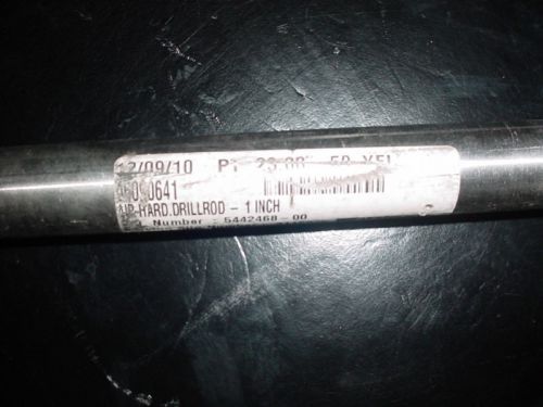 MSC Air Hardening Drill Rod Diameter: 1&#034; (P-2)