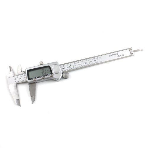 Capri Tools Platinum Series Fractional Digital Caliper with Measurement  LCD