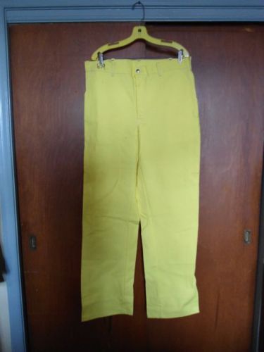 Westex Proban FR-7A Welding SUIT large, L  New Yellow Pants and Coat Pair 38x34