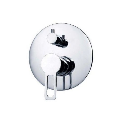 Novo round bathroom bath &amp; shower wall mixer + diverter for sale