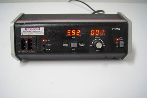 Fisher biotech fb-135 electrophoresis power supply-115v fb135 working!! for sale
