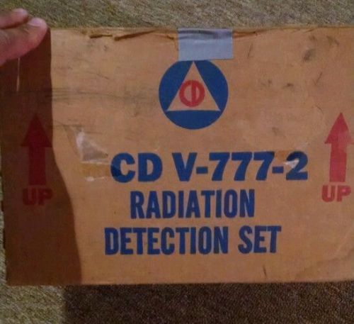 Civil defense radiation detection set