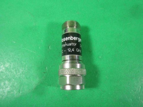 Rosenberger Attenuator 3 dB, 2 W -- 53AS102-K03 -- Used