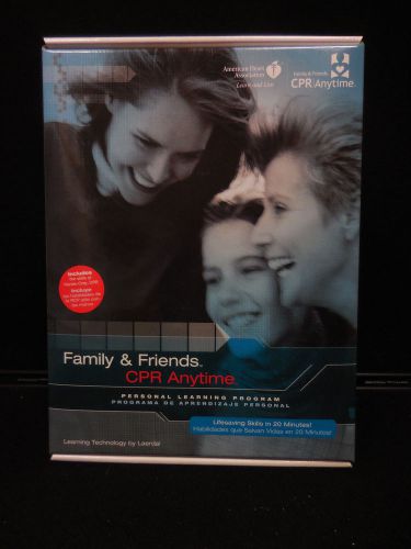 Cpr anytime personal learning program bilingual aha family friends for sale