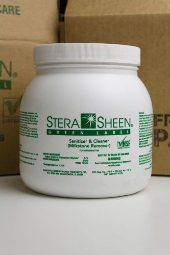 Stera-Sheen Santizier (Green Label) - 1-4lb Jar