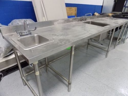 Stainless Steel Prep Table 30&#034; x 11&#039; 5&#034;