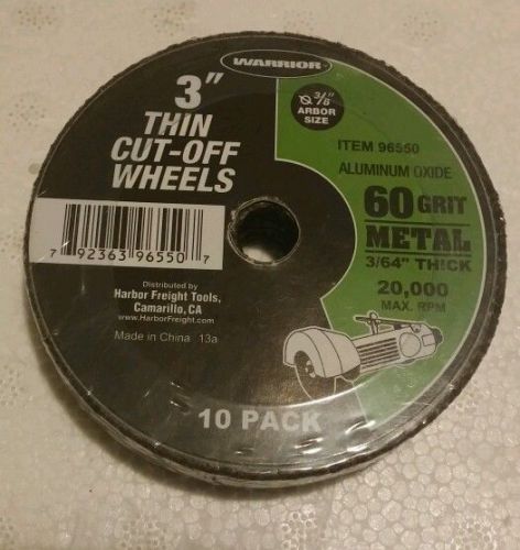 3&#034; Thin cut-off wheels