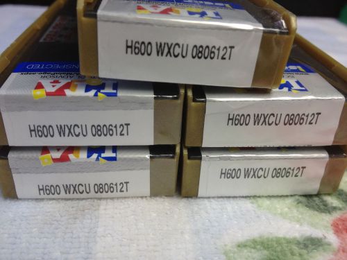 ISCAR H600 WXCU 080612T IC830 CARBIDE INSERT