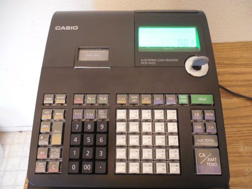 Casio Electronic Cash Register PCR-T470