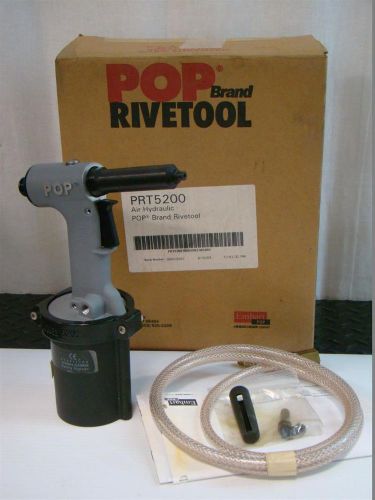 Pop brand rivetool air hydraulic rivit gun 70/100psi prt5200 for sale