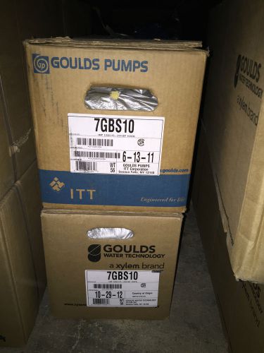 XYLEM GOULDS 7GBS10 GB 16 STAGE SS MULTISTAGE HIGH PRESSURE WATER BOOSTER PUMP