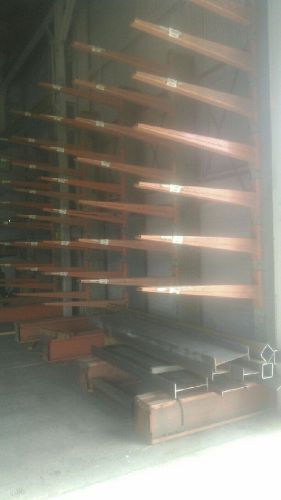 Industrial cantilever steel rack storage system for sale