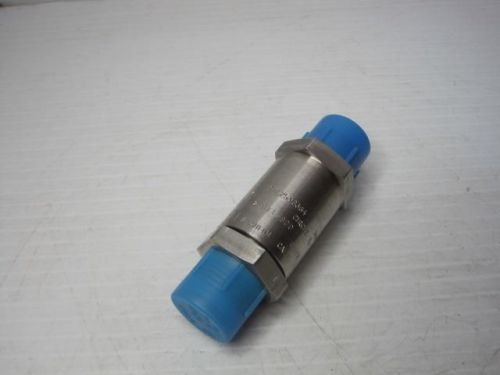 8381 Circle Seal Stainless Check Valve 259T1-8DD 3000 PSI FREE Shipping Cont USA